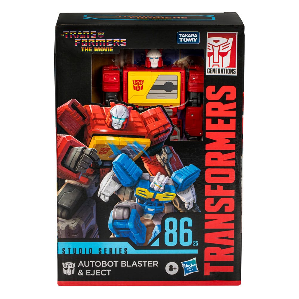The Transformers: The Movie Generations Studio Series Voyager Class Action Figure Autobot Blaster & Eject 16 cm PREORDER - immagine 13