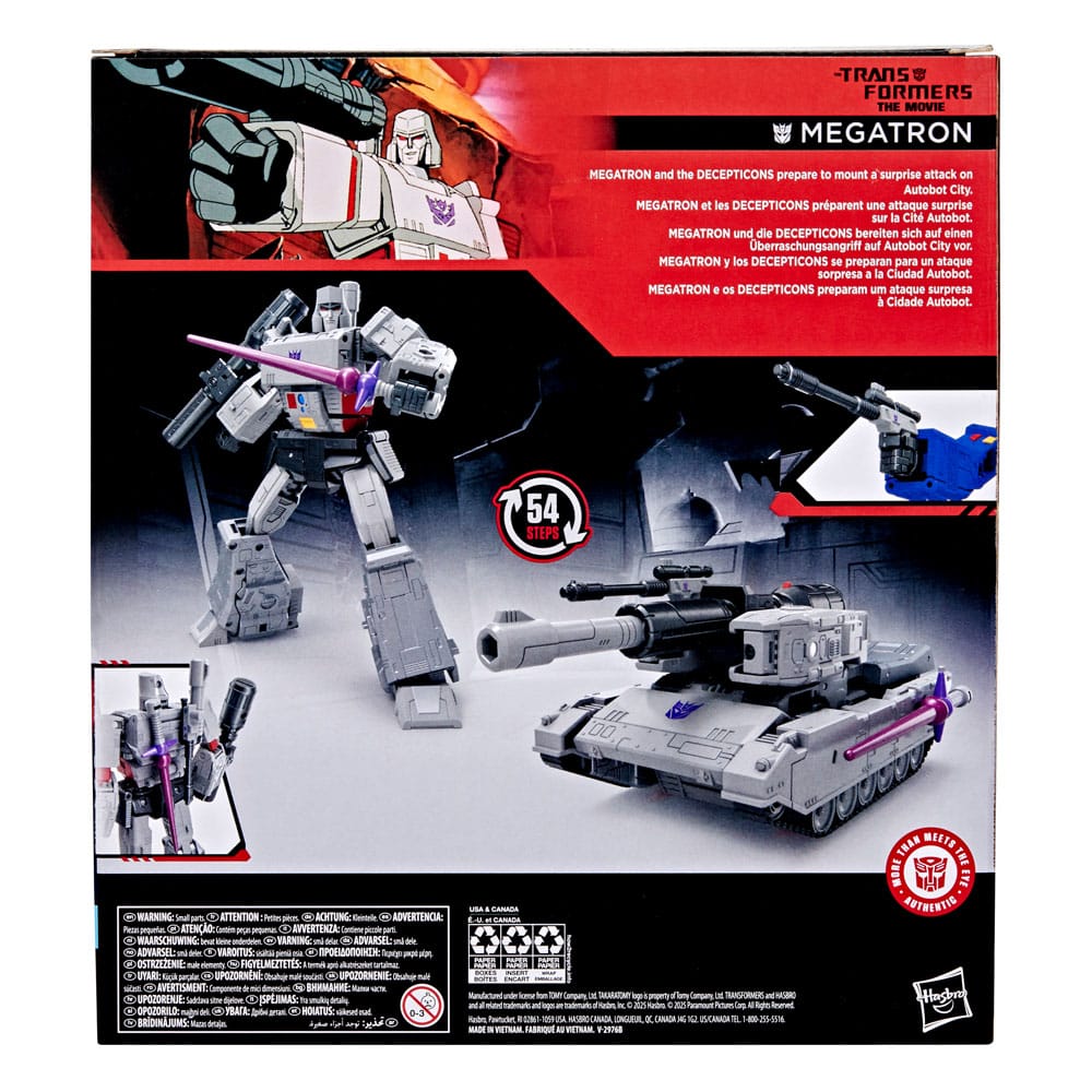 The Transformers: The Movie Studio Series Leader Class Action Figure Megatron 22 cm - immagine 2