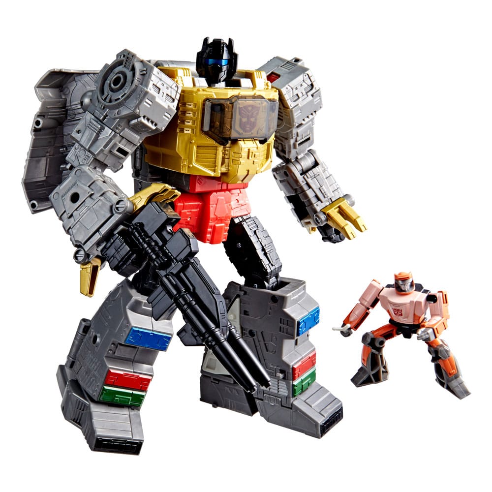 The Transformers: The Movie Studio Series Leader Class Action Figure Dinobot Grimlock & Autobot Wheelie 22 cm PREORDER