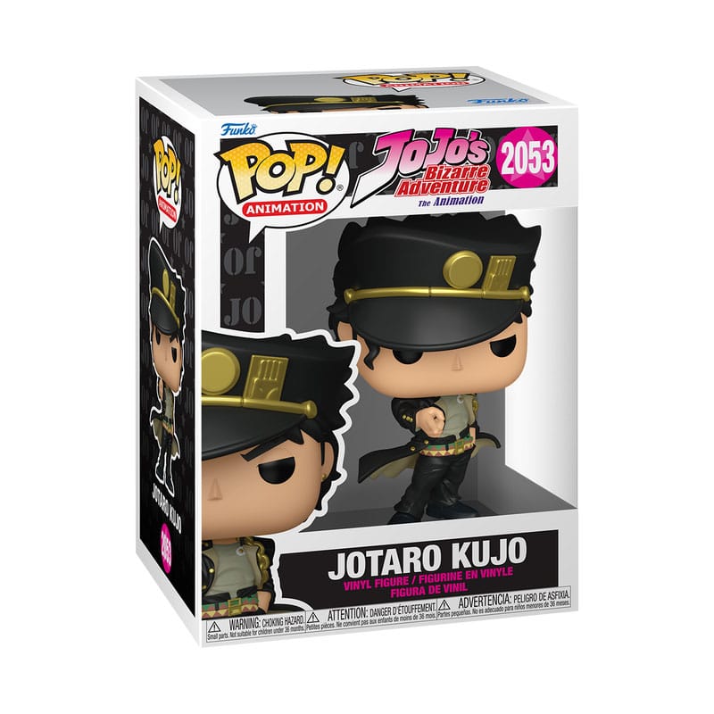 JoJo´s Bizarre Adventure POP! Animation Vinyl Figures Jotaro 9 cm PREORDER - immagine 2