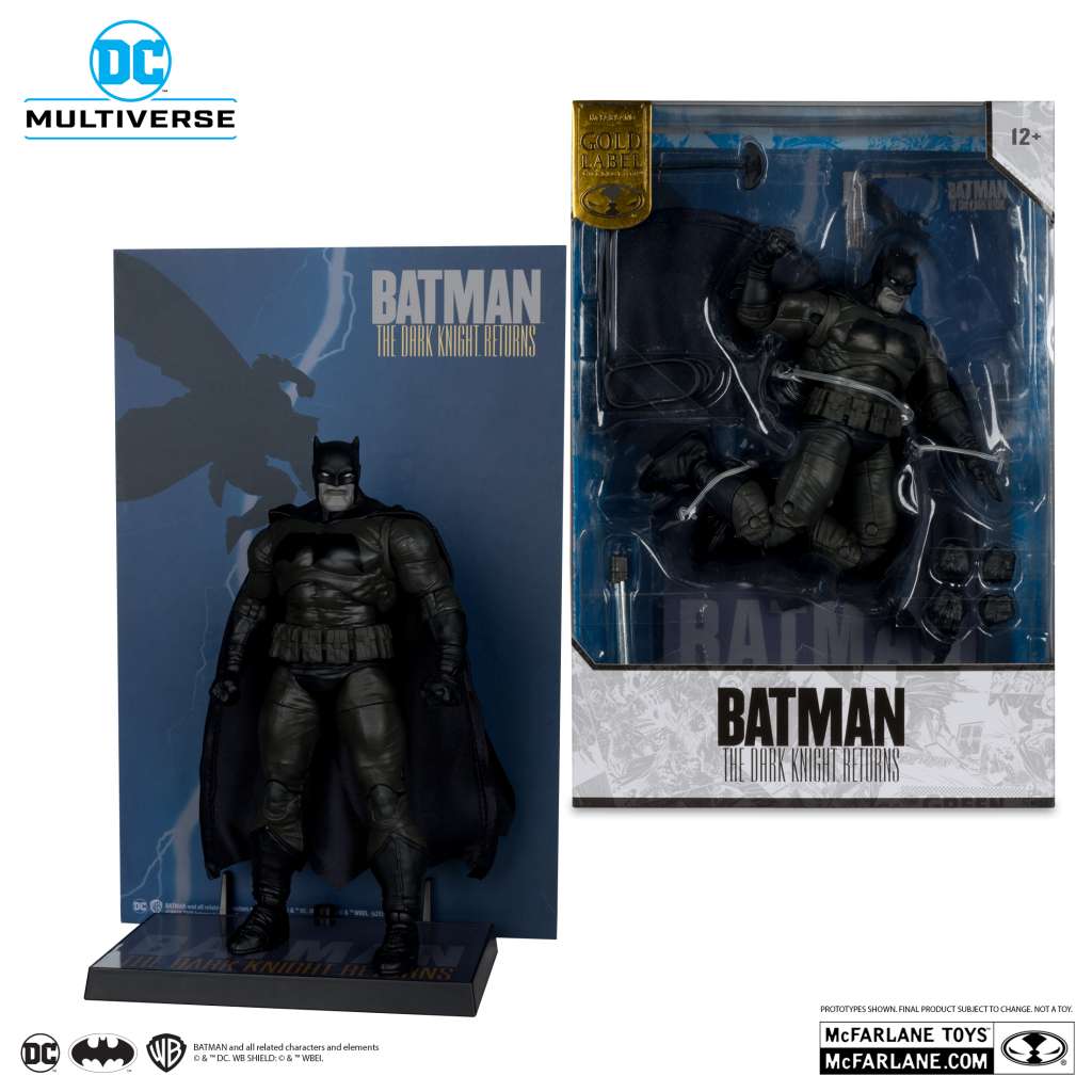 Dc multiverse cover recreations the dark knight returns batman figure - immagine 2