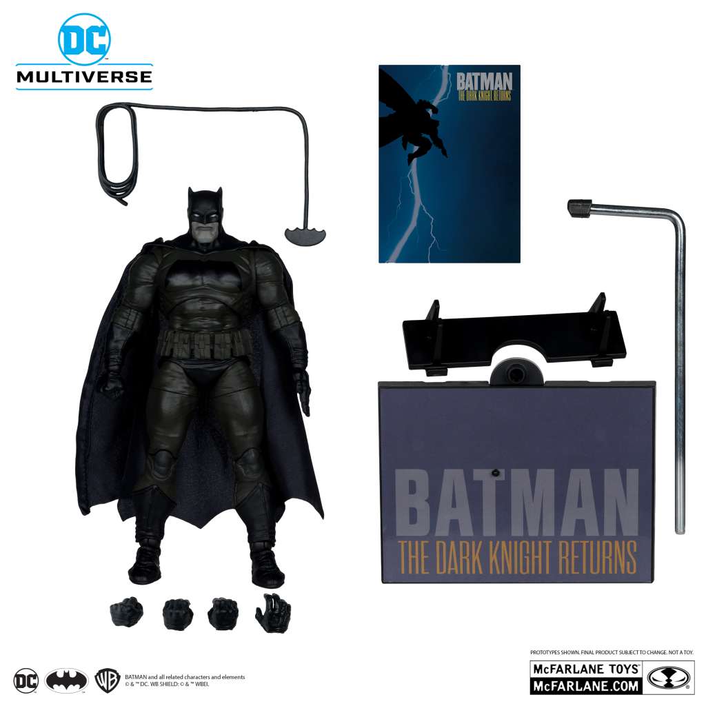 Dc multiverse cover recreations the dark knight returns batman figure - immagine 3