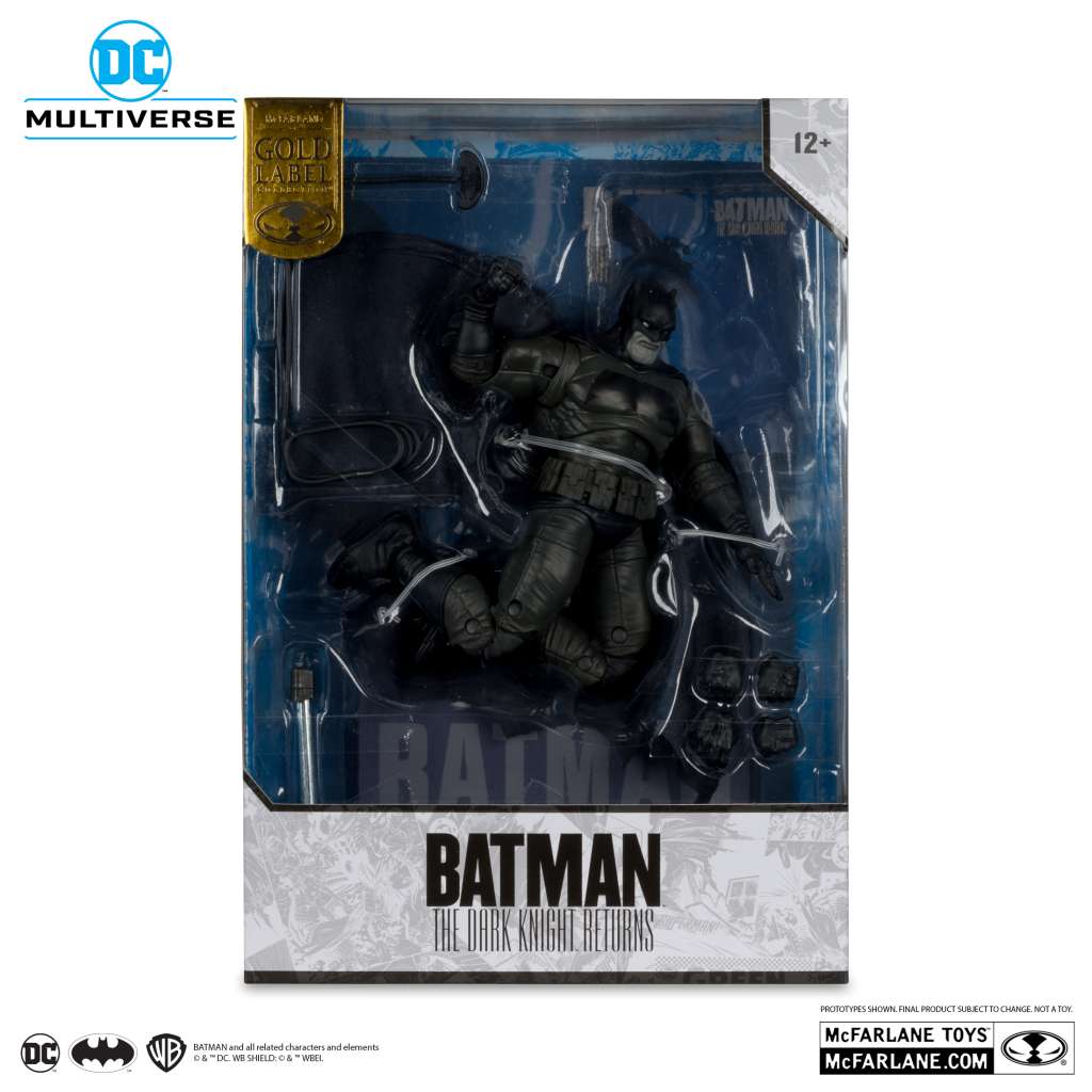 Dc multiverse cover recreations the dark knight returns batman figure - immagine 4
