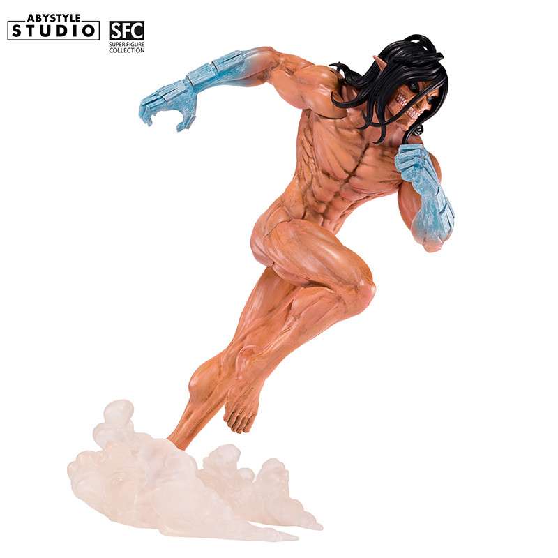 Attack on titan eren titan form 1/10 super figure collection statue PREORDER - immagine 7