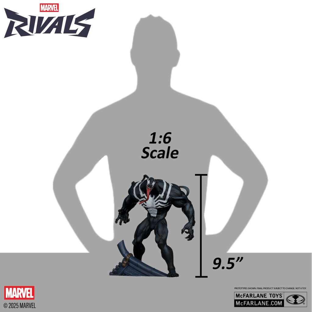 Marvel rivals collection 1:6 w1 venom PREORDER - immagine 6