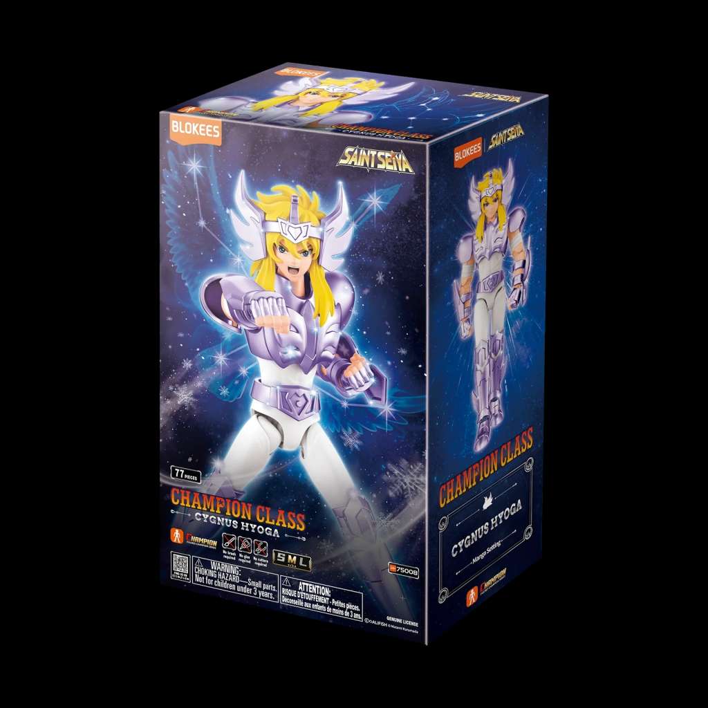 Saint seiya cygnus hyoga champion class 07 model kit PREORDER - immagine 8