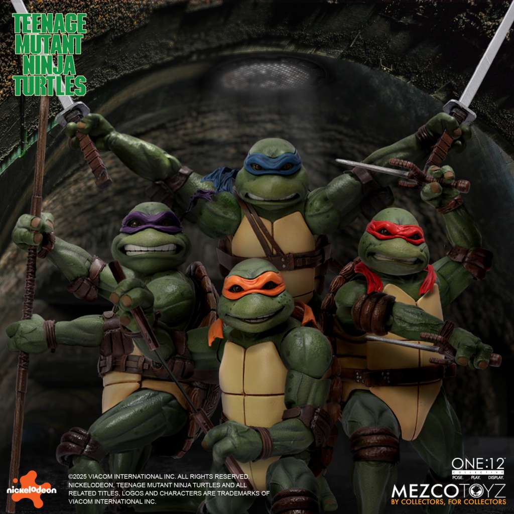 One 12 collective teenage mutant ninja turtles 1990 movie af PREORDER