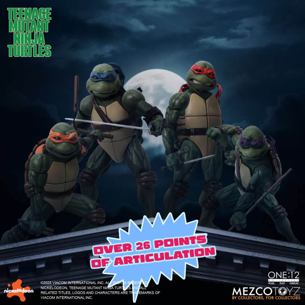 One 12 collective teenage mutant ninja turtles 1990 movie af PREORDER - immagine 3