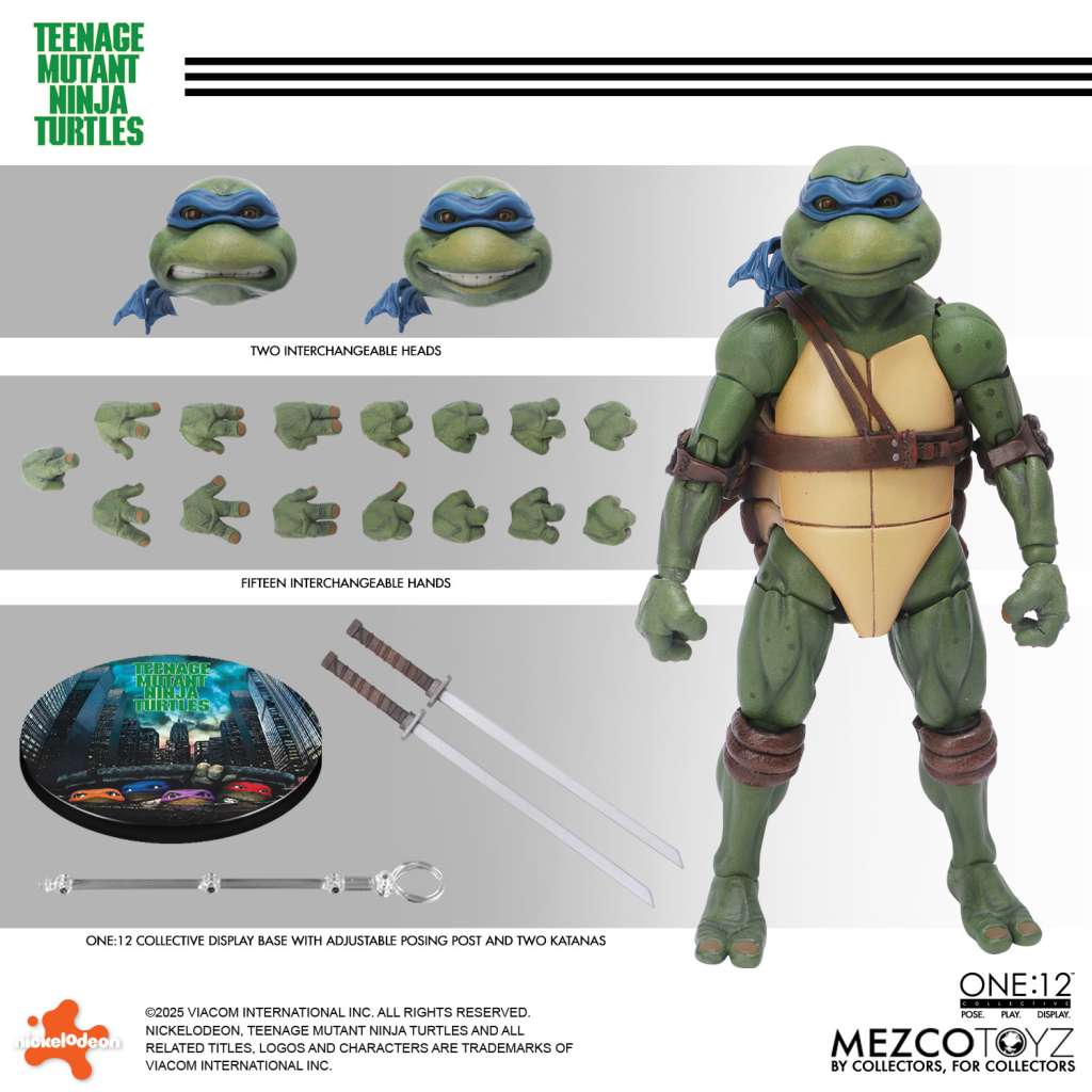 One 12 collective teenage mutant ninja turtles 1990 movie af PREORDER - immagine 7