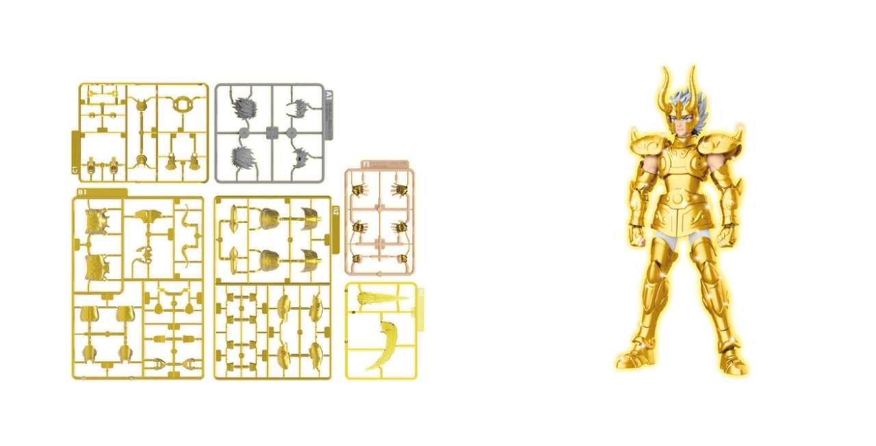 Saint seiya capricorn shura champion class 10 model kit PREORDER - immagine 2