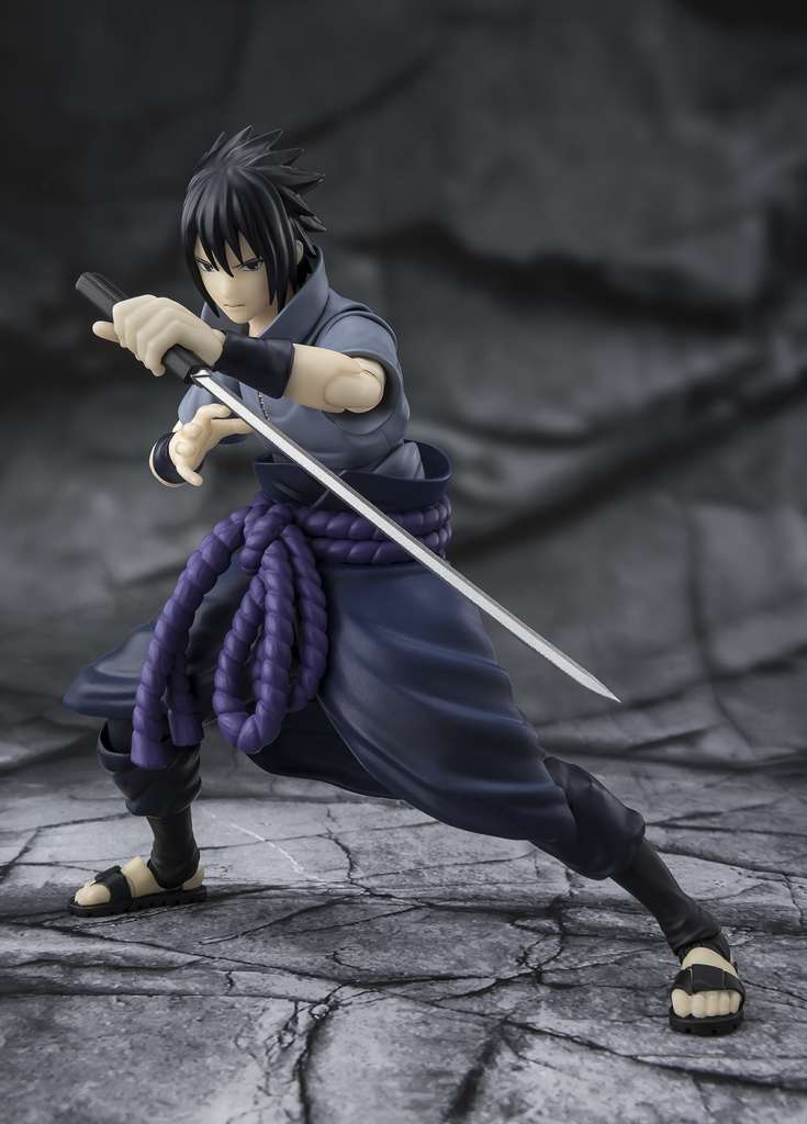 Naruto sasuke uchiha solitary shinobi s.h.figuarts PREORDER - immagine 2