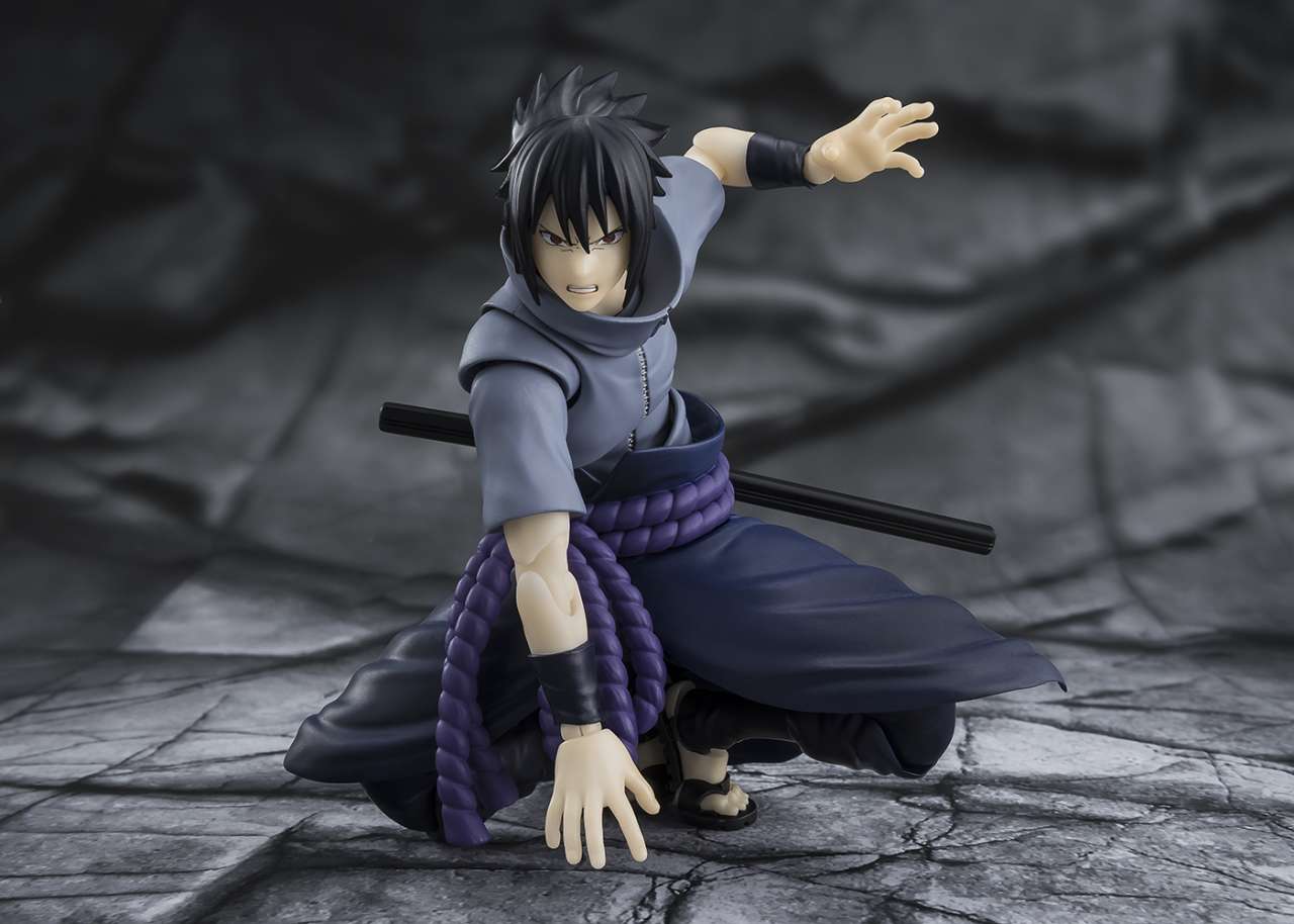 Naruto sasuke uchiha solitary shinobi s.h.figuarts PREORDER - immagine 4