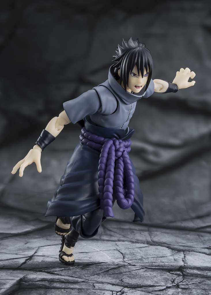 Naruto sasuke uchiha solitary shinobi s.h.figuarts PREORDER - immagine 6