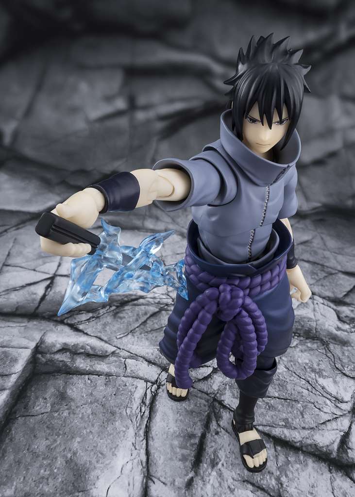 Naruto sasuke uchiha solitary shinobi s.h.figuarts PREORDER - immagine 7