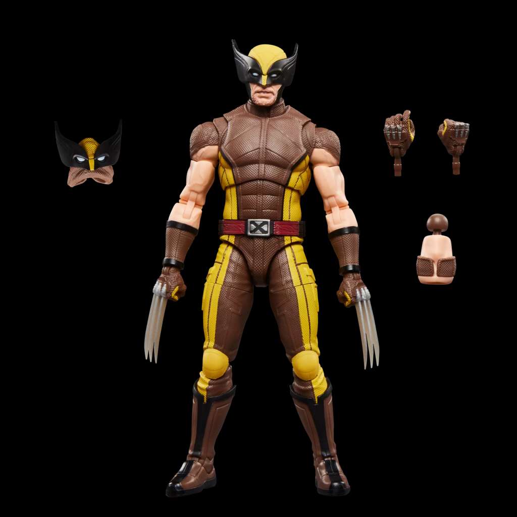 Marvel legends deadpool and wolverine wolverine brown suit action figure PREORDER - immagine 3