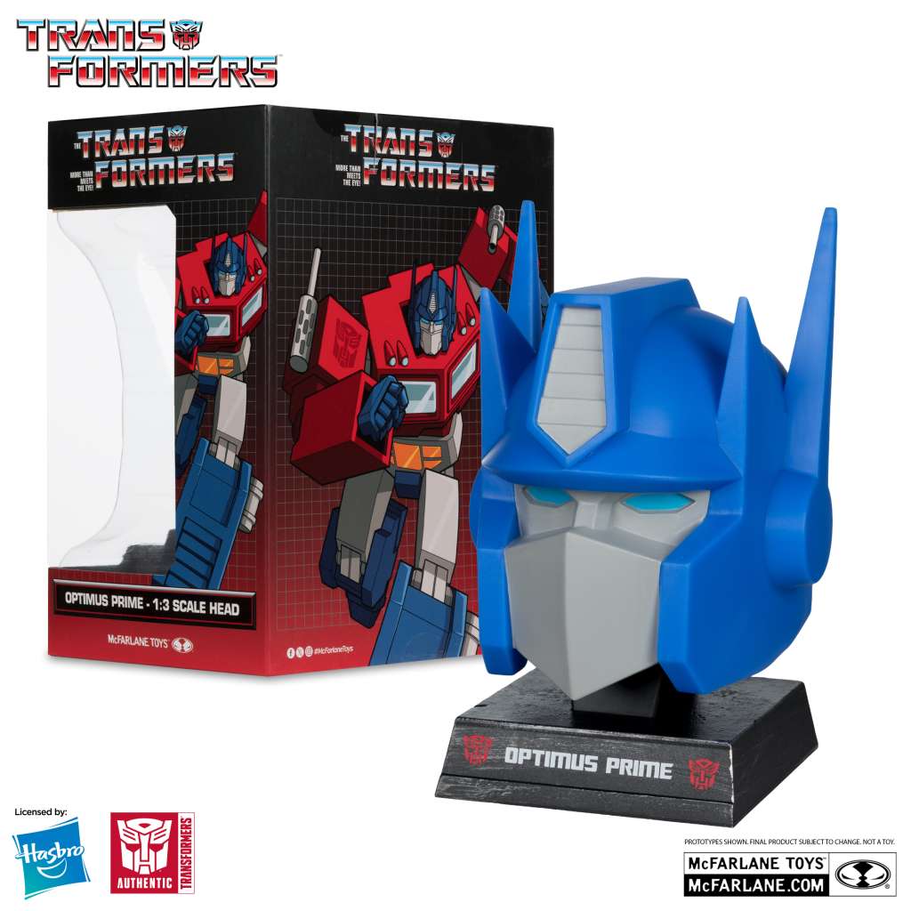 Transformers 1:3 head replica optimus PREORDER