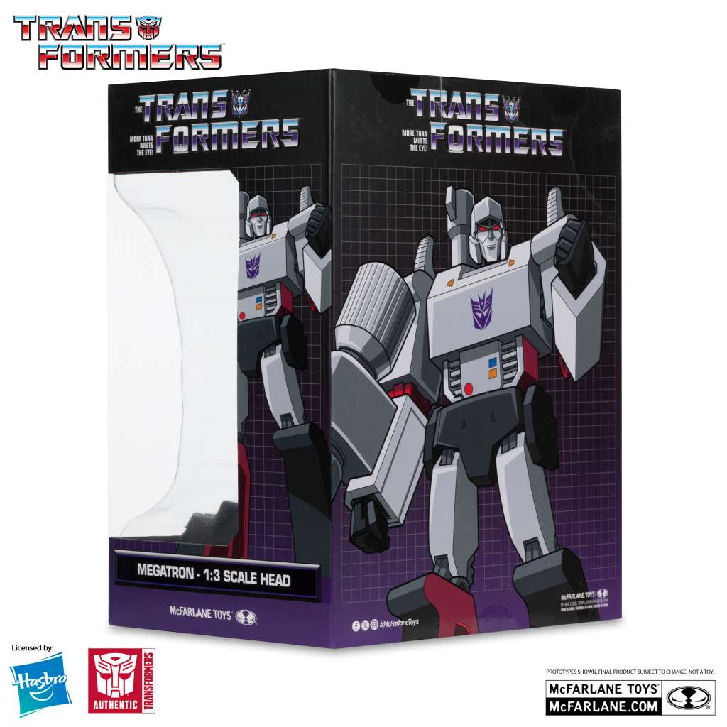Transformers 1:3 head replica megatron PREORDER - immagine 5