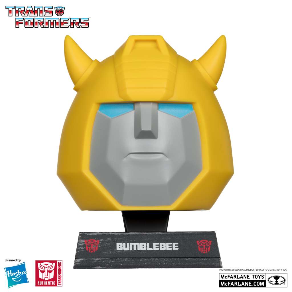 Transformers 1:3 head replica bumblebee PREORDER - immagine 2