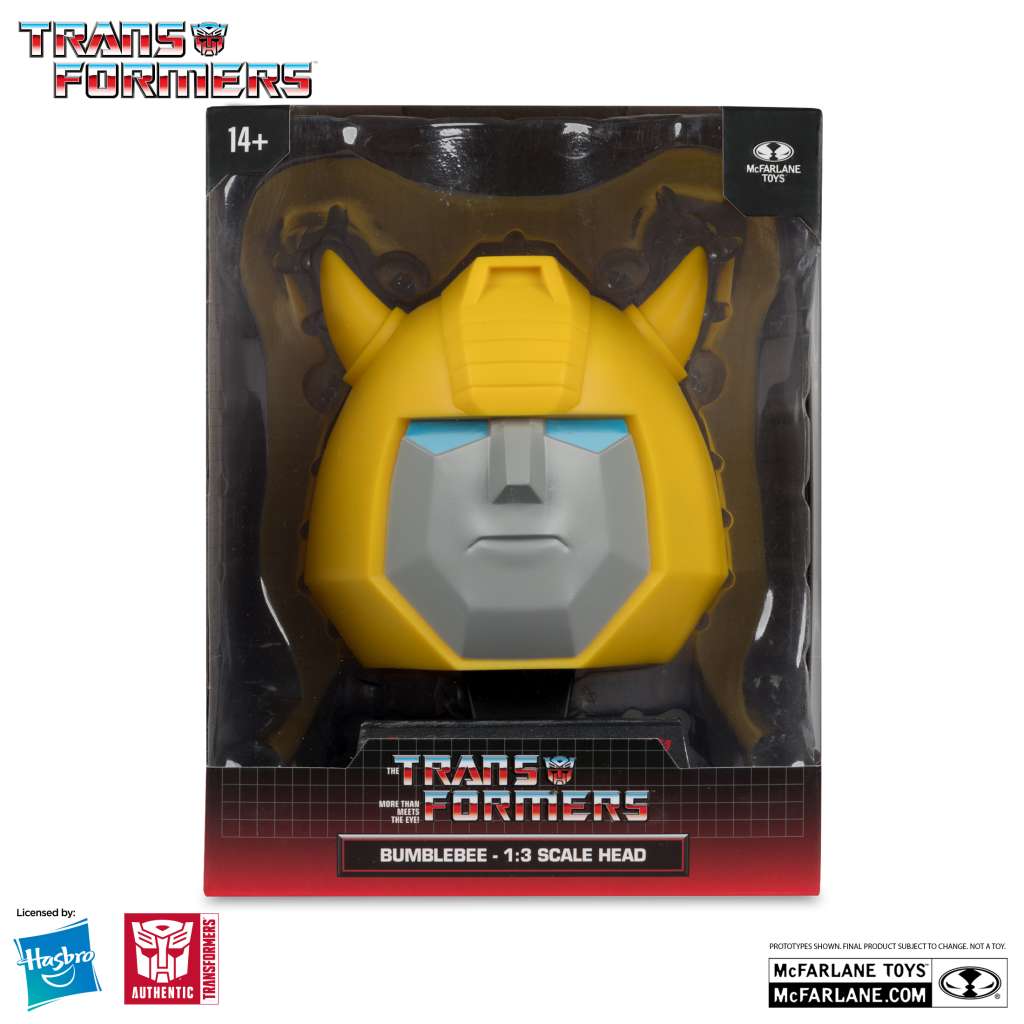 Transformers 1:3 head replica bumblebee PREORDER - immagine 4