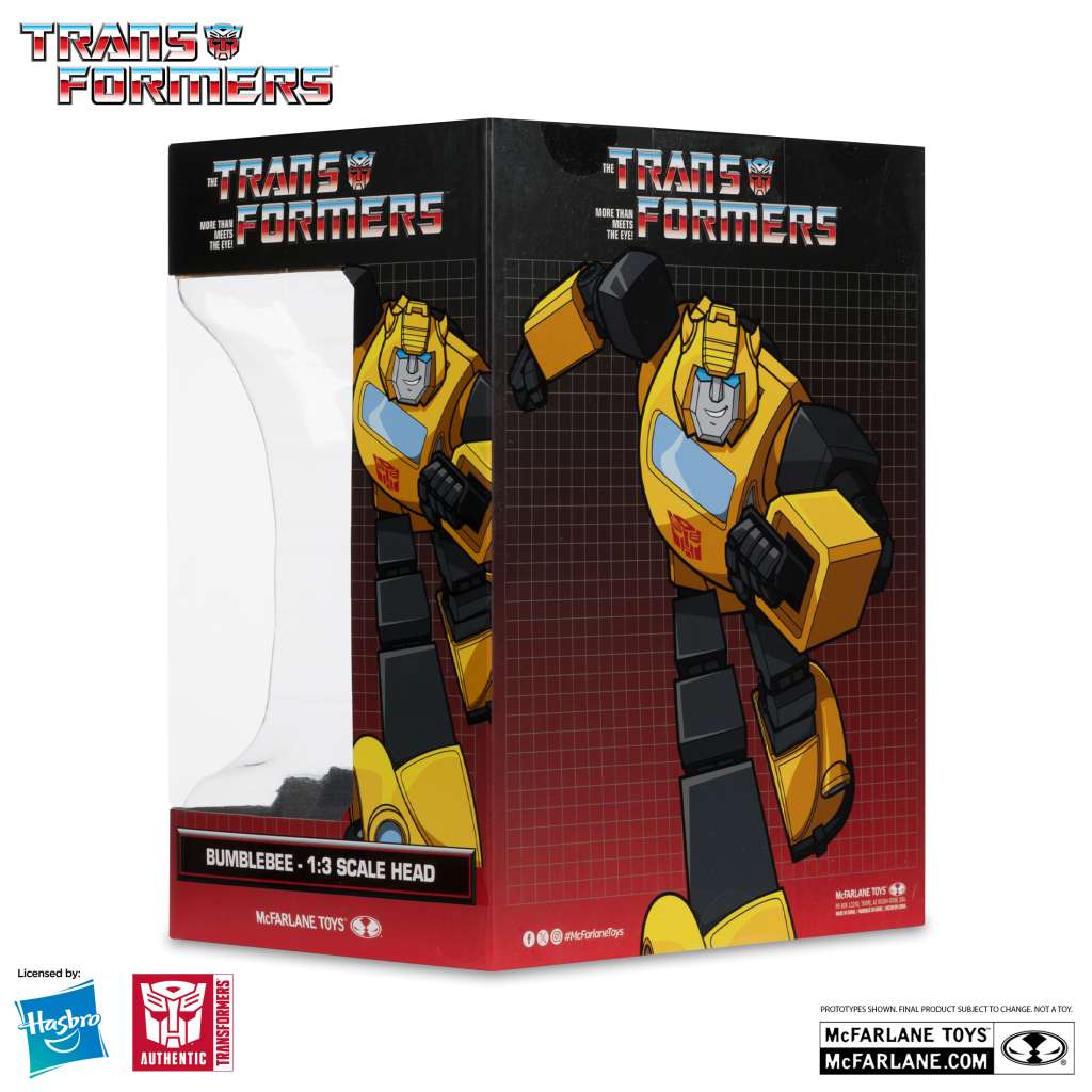 Transformers 1:3 head replica bumblebee PREORDER - immagine 5