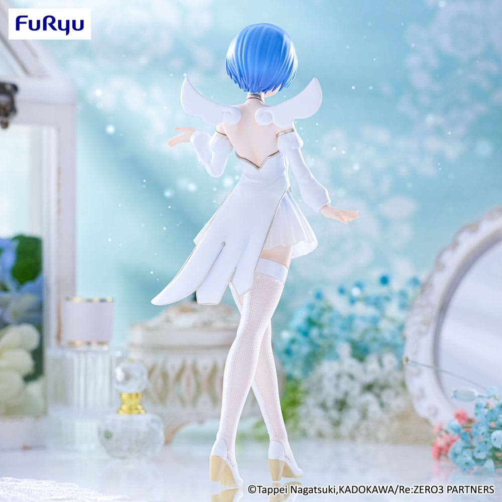 RE: ZERO STARTING LIFE IN ANOTHER WORLD - BICUTE PURE FIGURE - REM - LITTLE WINGS Ver. PREORDER - immagine 3