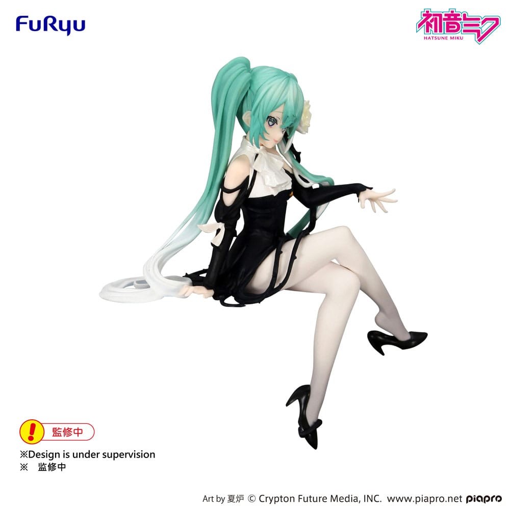 HATSUNE MIKU - NOODLE STOPPER FIGURE - MIKU FLOWER FAIRY - WHITE ROSE Ver. PREORDER - immagine 4