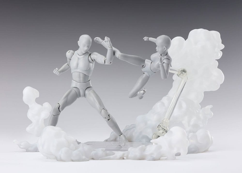 Tamashii Effect Action Figure Accessory Smoke White Version for S.H.Figuarts PREORDER - immagine 5