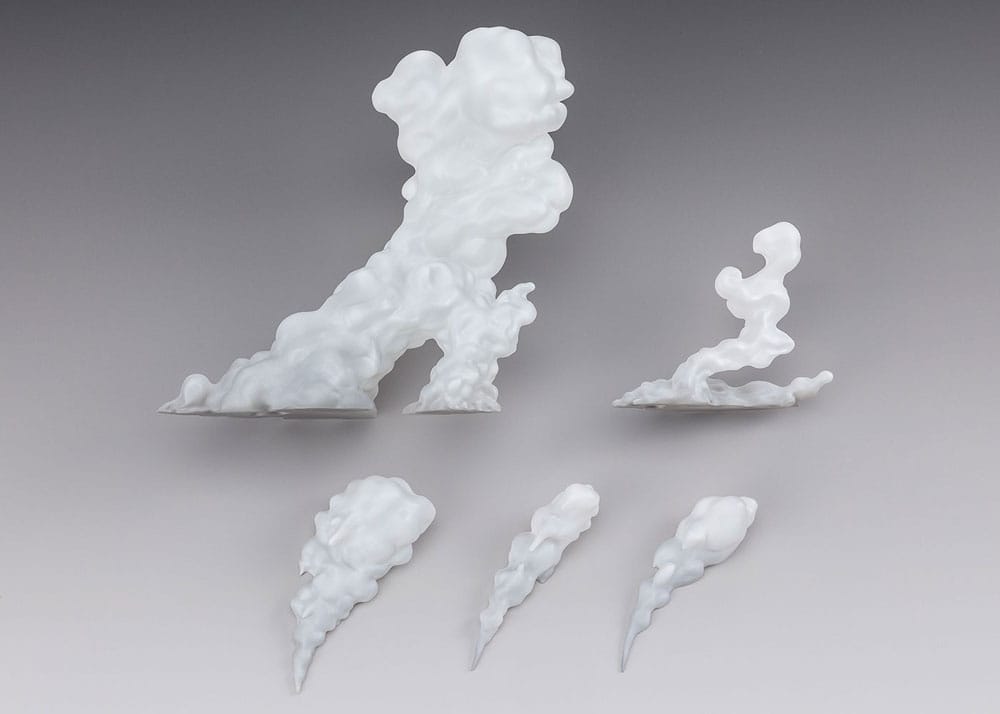 Tamashii Effect Action Figure Accessory Smoke White Version for S.H.Figuarts PREORDER - immagine 6