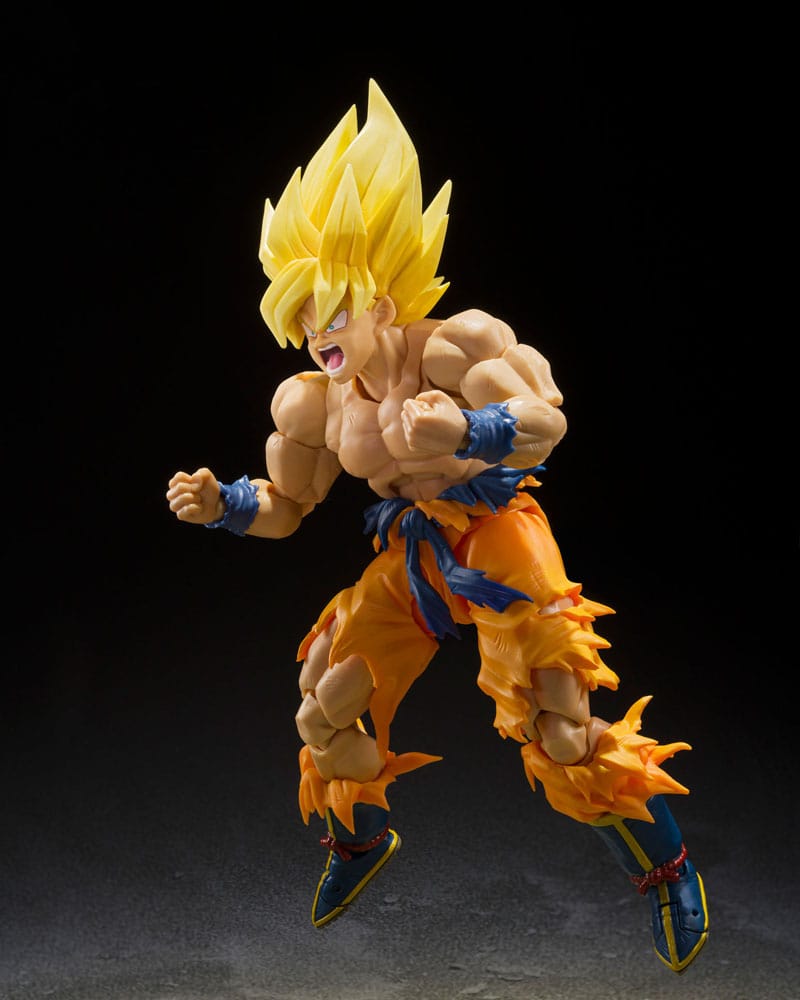 Dragon Ball S.H. Figuarts Action Figure Super Saiyan Son Goku Legendary Super Saiyan (Best Selection) 15 cm - immagine 4