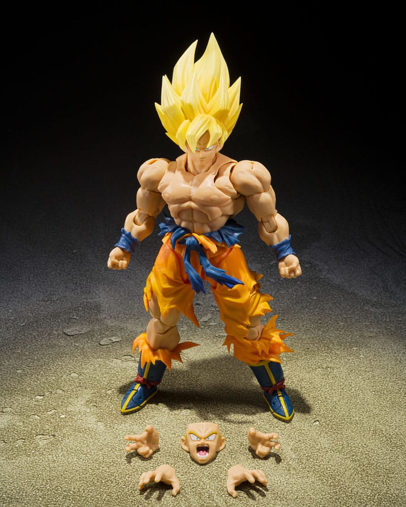 Dragon Ball S.H. Figuarts Action Figure Super Saiyan Son Goku Legendary Super Saiyan (Best Selection) 15 cm - immagine 5