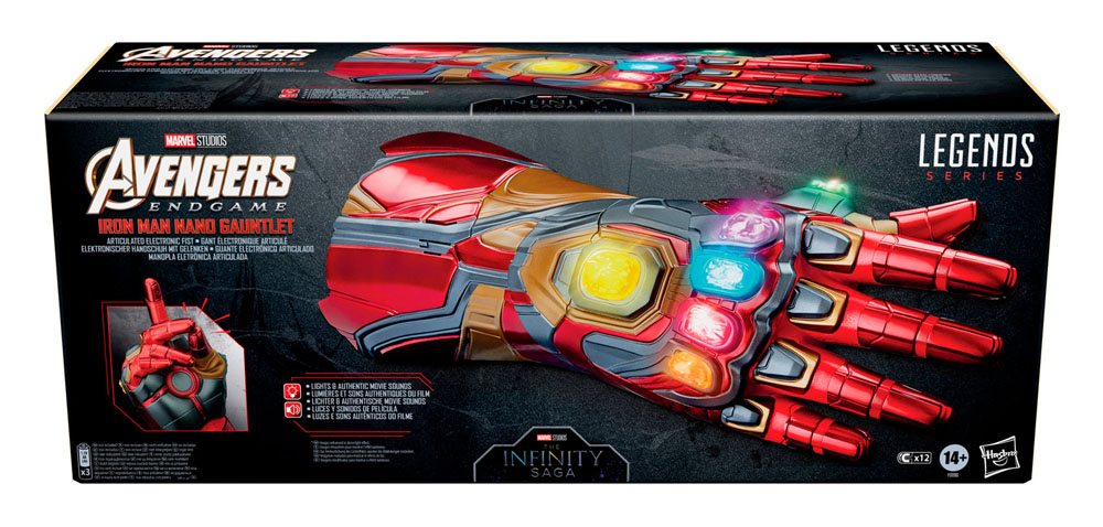 Marvel Legends Series Electronic Iron Man Nano Gauntlet PREORDER - immagine 13