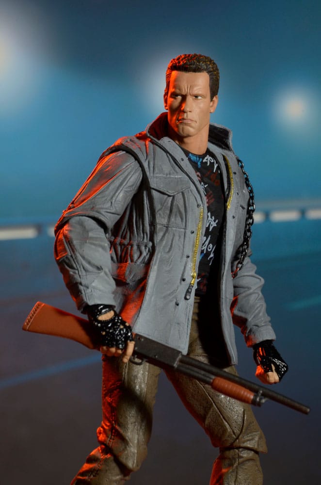Terminator Action Figure Ultimate T-800 (Tech Noir) 18 cm PREORDER - immagine 13