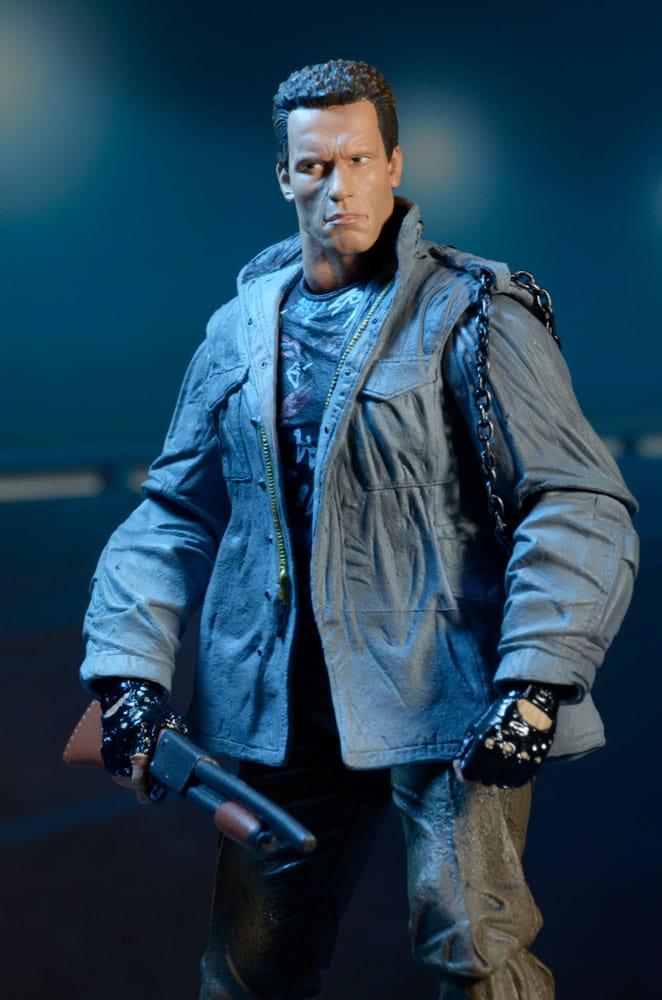 Terminator Action Figure Ultimate T-800 (Tech Noir) 18 cm PREORDER - immagine 14