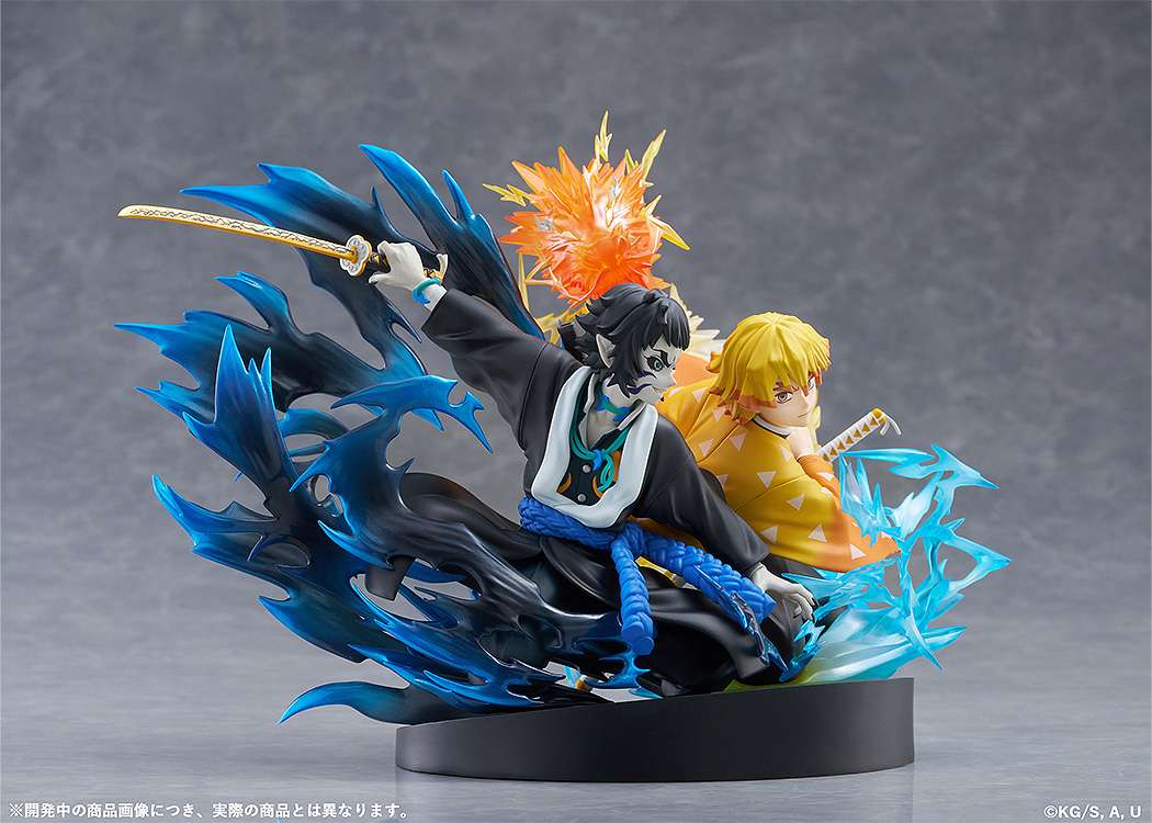 Demon slayer zenitsu & kaigaku figure PREORDER - immagine 4