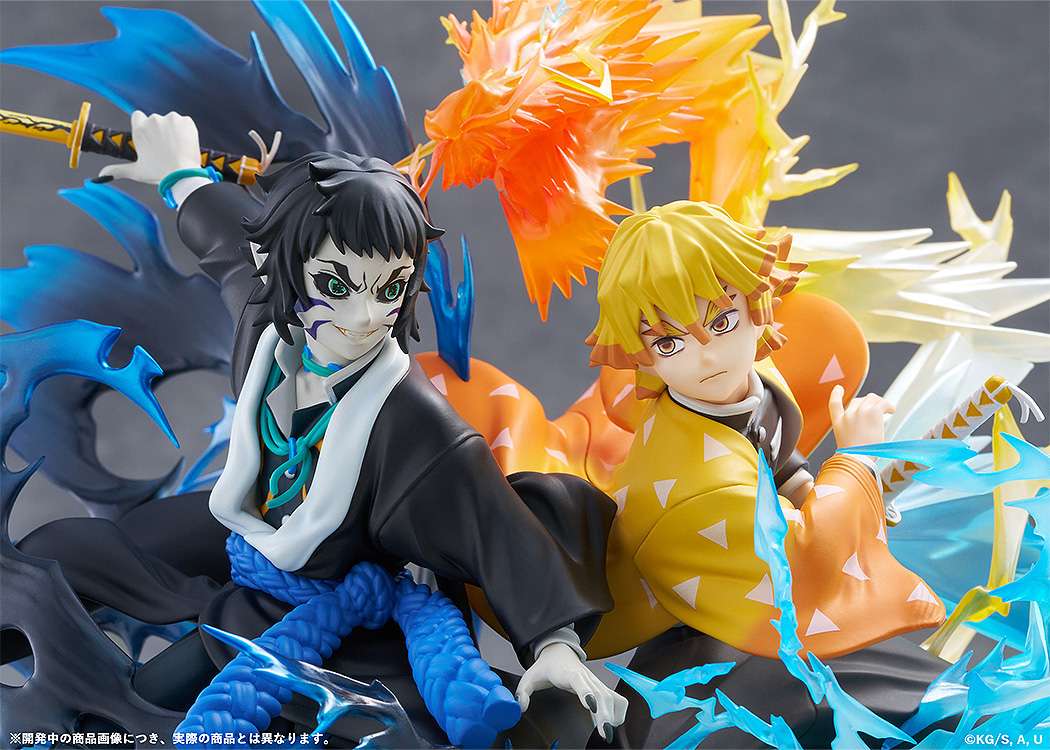 Demon slayer zenitsu & kaigaku figure PREORDER - immagine 7