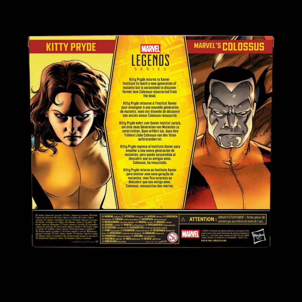 Marvel legends astonishing x-men kitty pryde and colossus action figures PREORDER - immagine 6