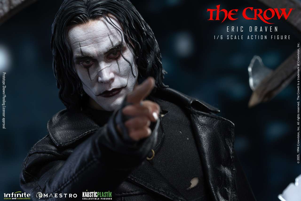 The crow eric draven 1/6 luxury action figure standard edition PREORDER - immagine 4