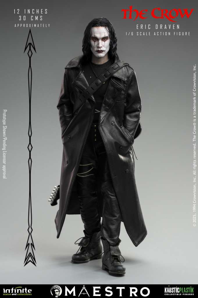 The crow eric draven 1/6 luxury action figure standard edition PREORDER - immagine 7