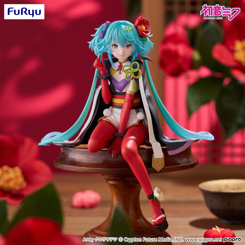 HATSUNE MIKU - NOODLE STOPPER FIGURE - MIKU FLOWER FAIRY - CAMELIA Ver. PREORDER