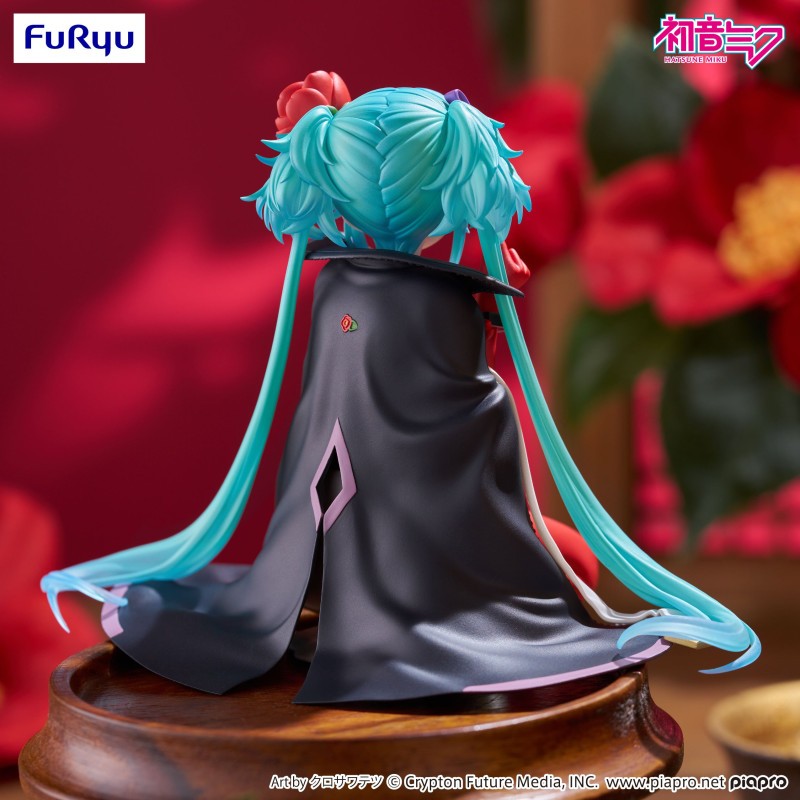 HATSUNE MIKU - NOODLE STOPPER FIGURE - MIKU FLOWER FAIRY - CAMELIA Ver. PREORDER - immagine 2