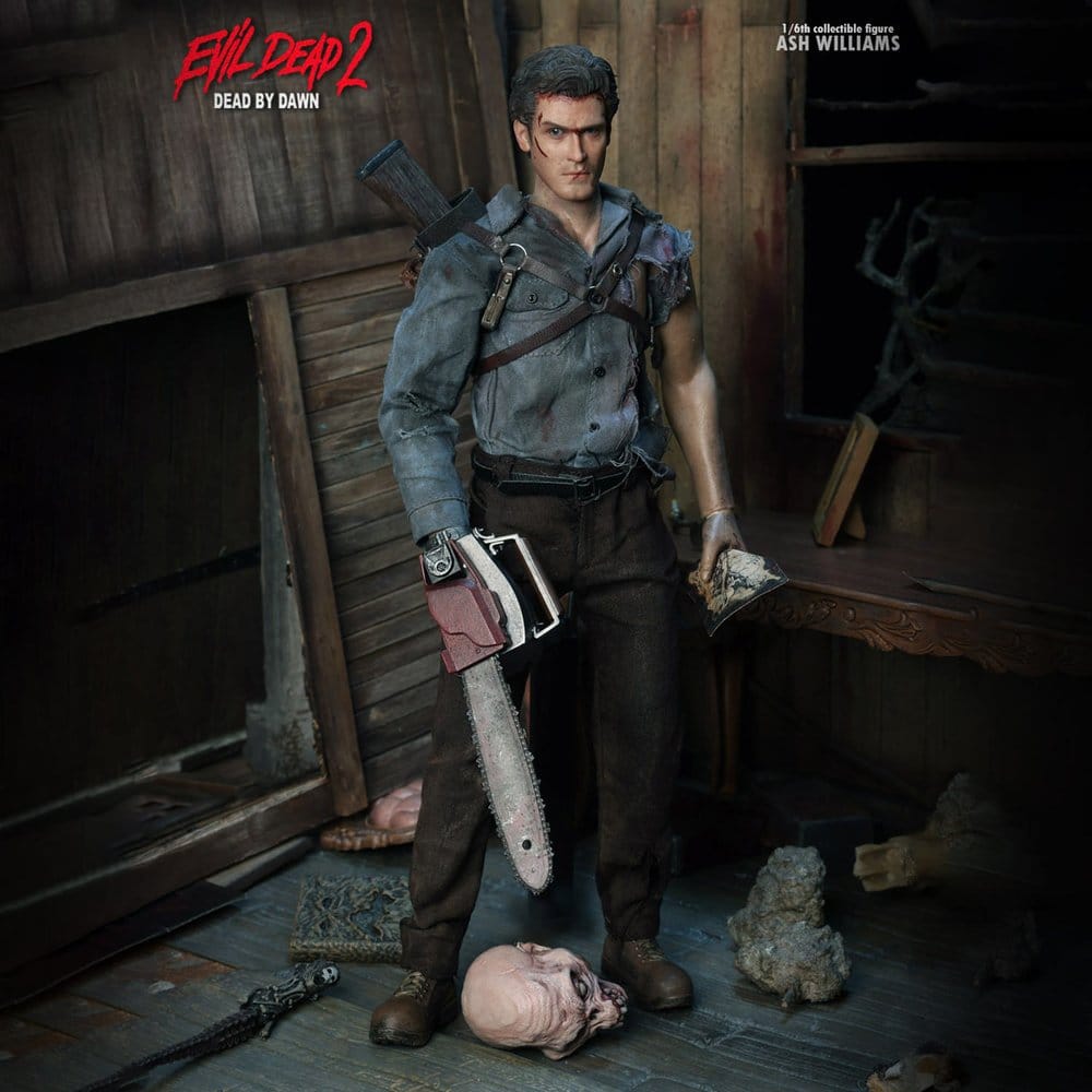 The Evil Dead II Action Figure 1/6 Ash Williams 31 cm PREORDER - immagine 2