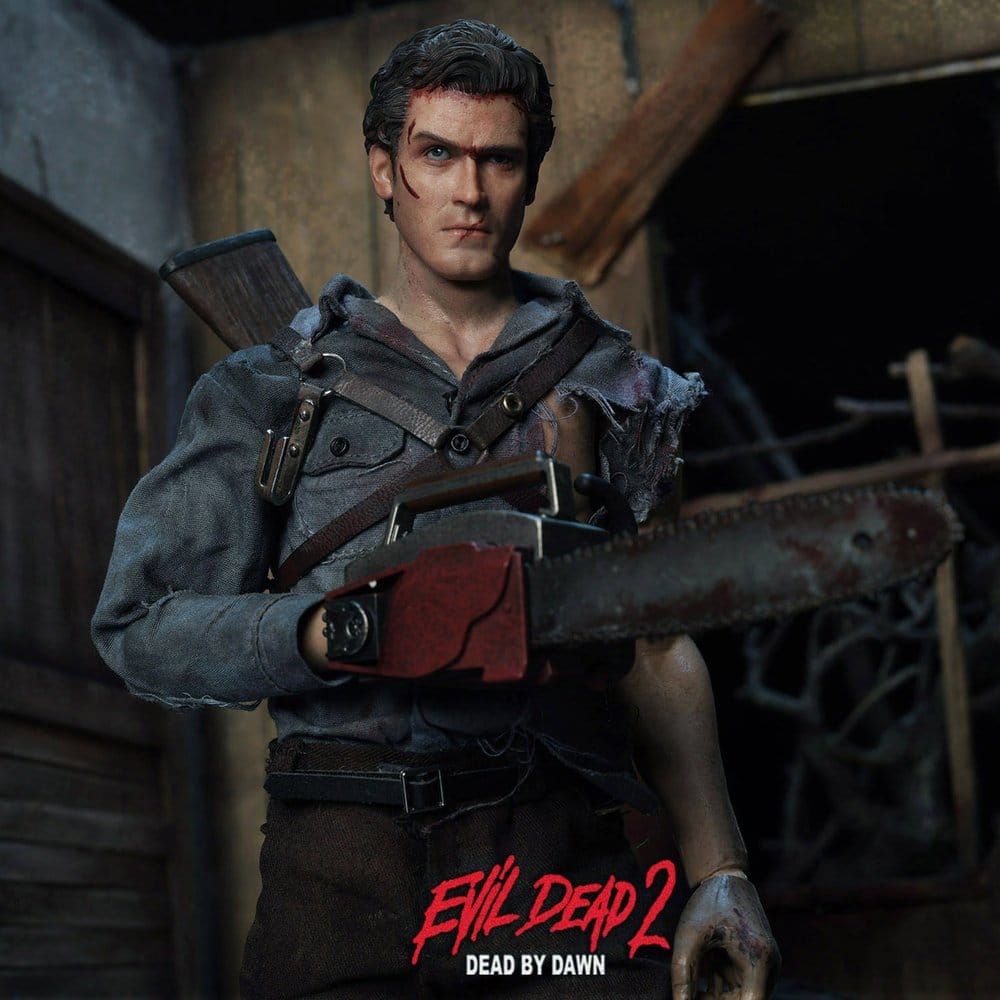 The Evil Dead II Action Figure 1/6 Ash Williams 31 cm PREORDER - immagine 3
