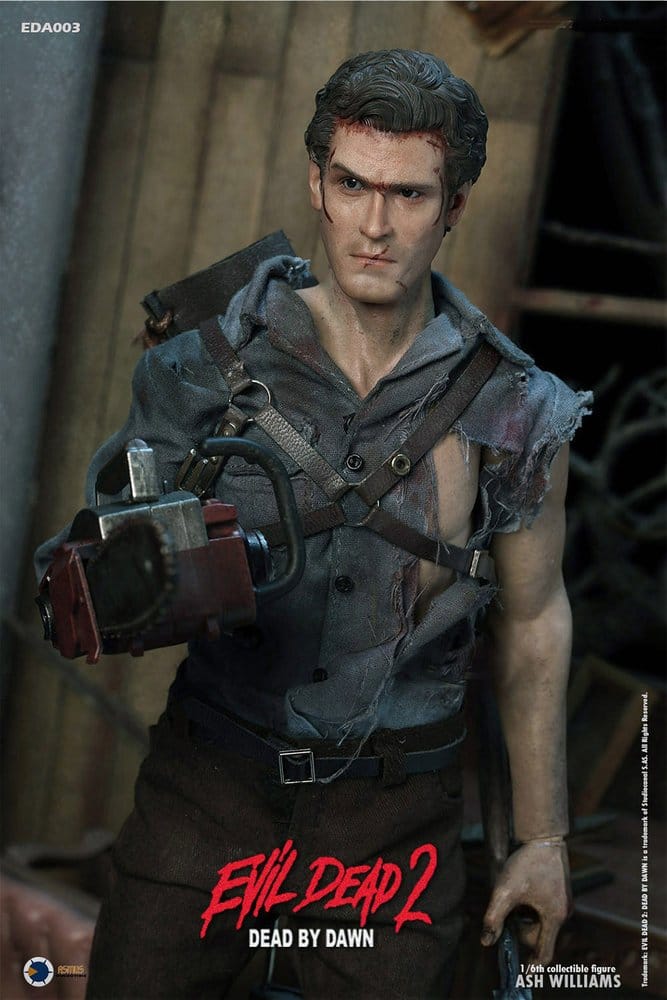 The Evil Dead II Action Figure 1/6 Ash Williams 31 cm PREORDER - immagine 8
