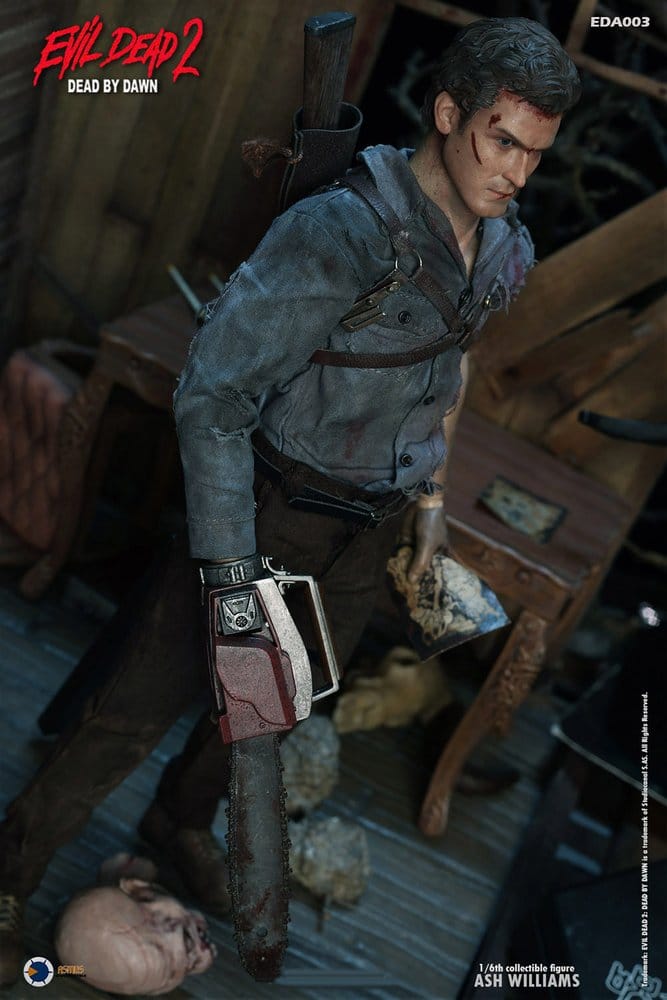 The Evil Dead II Action Figure 1/6 Ash Williams 31 cm PREORDER - immagine 9
