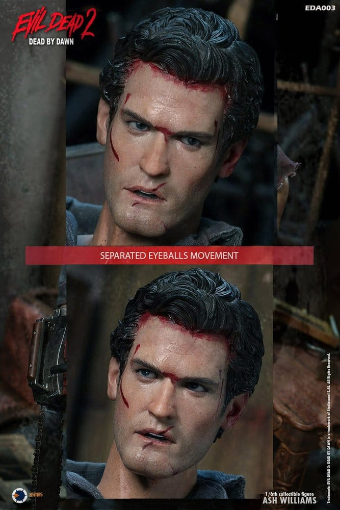 The Evil Dead II Action Figure 1/6 Ash Williams 31 cm PREORDER - immagine 13