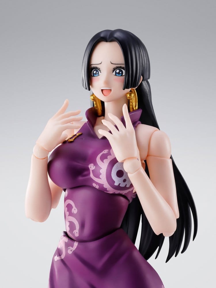 One Piece S.H.Figuarts Action Figure Boa Hancock - Marineford- 16 cm PREORDER - immagine 3
