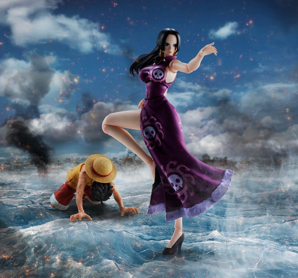 One Piece S.H.Figuarts Action Figure Boa Hancock - Marineford- 16 cm PREORDER - immagine 5