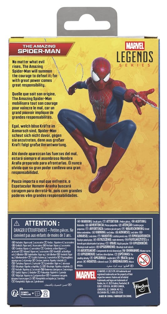 Spider-Man: No Way Home Marvel Legends Action Figure The Amazing Spider-Man 15 cm PREORDER - immagine 2