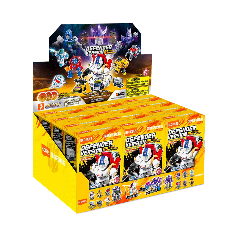 Transformers Traitor To Tyranny Defender Version 05 Model Kit Blind Box Set (12) PREORDER