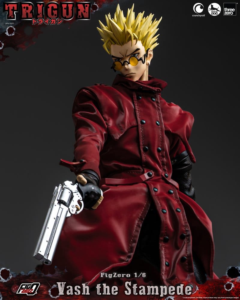 Trigun FigZero Action Figure 1/6 Vash the Stampede 31 cm PREORDER - immagine 5